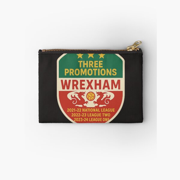 Item preview, Wrexham Three Promotions Sticker designed and sold by kujta123.