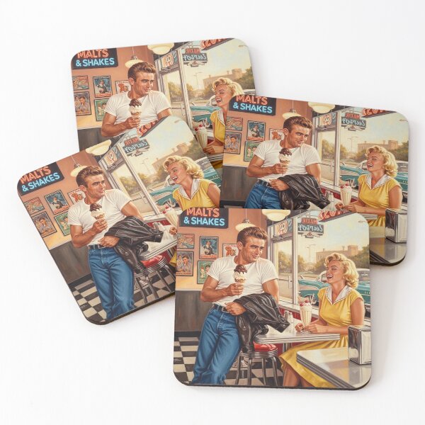 Item preview, Malt Shop Memories: Iconic Duo Retro Treats Art designed and sold by Art's Diner.