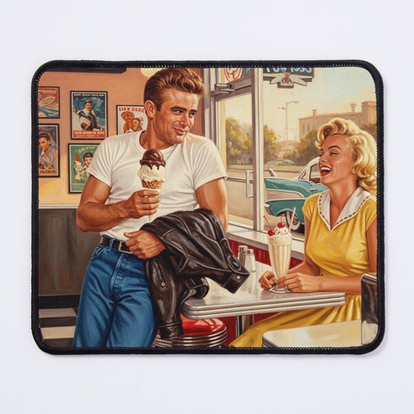 Item preview, Malt Shop Memories: Iconic Duo Retro Treats Art designed and sold by Art's Diner.