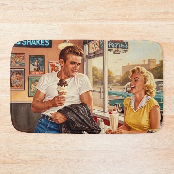 Item preview, Malt Shop Memories: Iconic Duo Retro Treats Art designed and sold by Art's Diner.