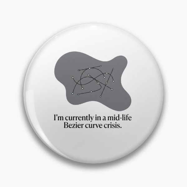 Item preview, I'm currently in a midlife Bezier curve crisis designed and sold by SocialStaticz.