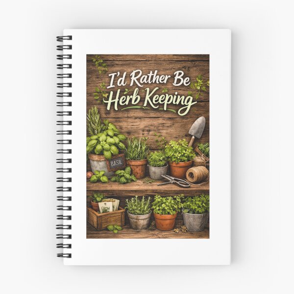 Item preview, I'd rather be herb keeping designed and sold by Darksun427.