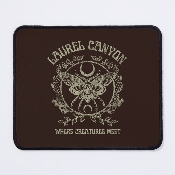 Item preview, Laurel Canyon - Where creatures meet - aged, vintage print designed and sold by retropetrol.