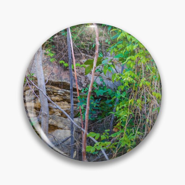 Item preview, Overgrown Garden Wall With Vines, Branches, and Rough Stone Texture designed and sold by Nmallia.
