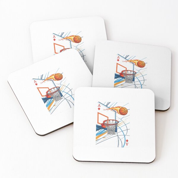 Item preview,  Ace of Swish – Basketball Playing Card Art designed and sold by Dzblack.