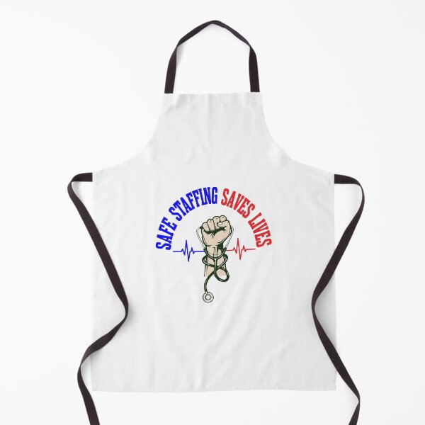 Item preview, Safe Staffing Saves Lives - Nurse Patient Ratio Union Art designed and sold by CrewGifted.