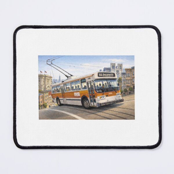 Item preview, Nob Hill, 55 Sacramento. Sf Muni designed and sold by StopRequest.
