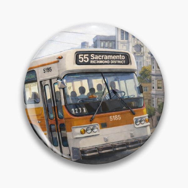 Item preview, Nob Hill, 55 Sacramento. Sf Muni designed and sold by StopRequest.