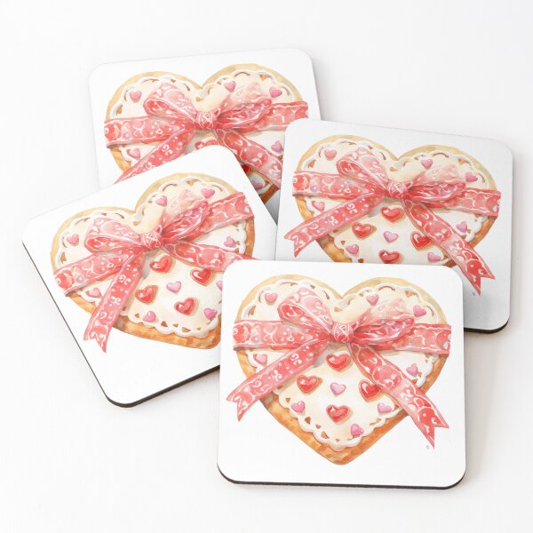Item preview, Cute heart sugar cookie designed and sold by MendaciousMina.