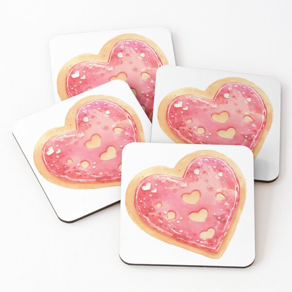 Item preview, Cute heart sugar cookie designed and sold by MendaciousMina.