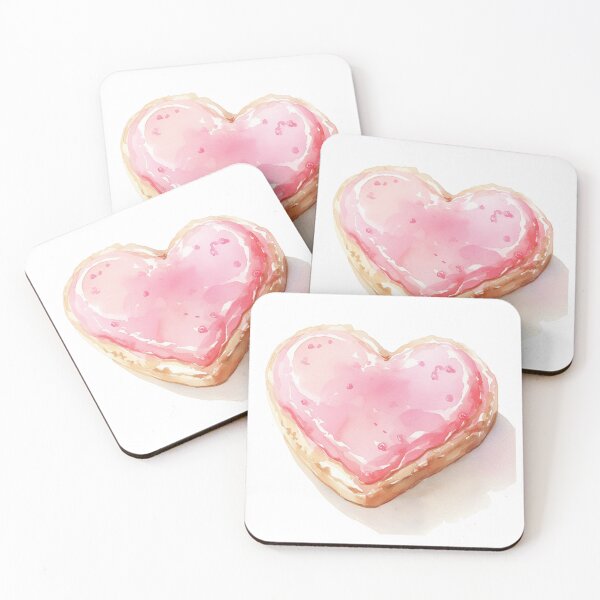 Item preview, Cute heart sugar cookie designed and sold by MendaciousMina.