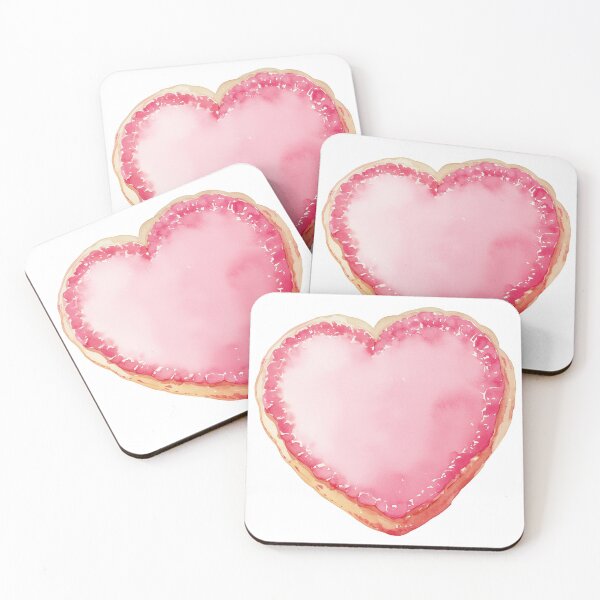 Item preview, Cute heart sugar cookie designed and sold by MendaciousMina.