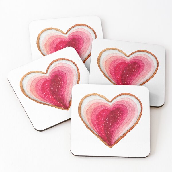 Item preview, Cute heart sugar cookie designed and sold by MendaciousMina.