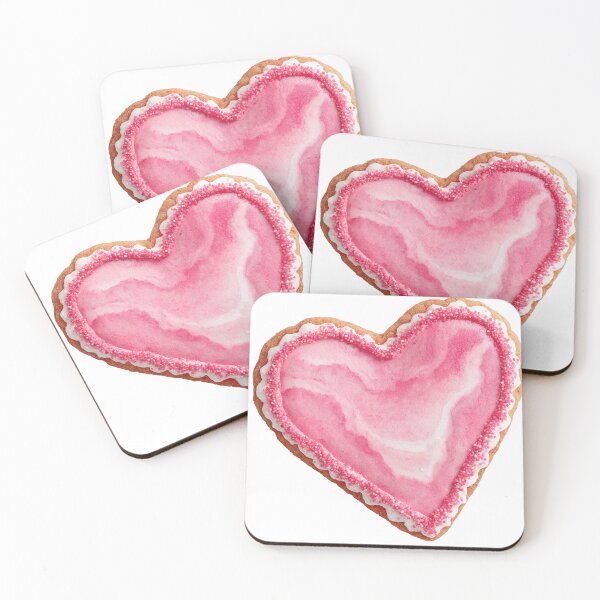 Item preview, Cute heart sugar cookie designed and sold by MendaciousMina.