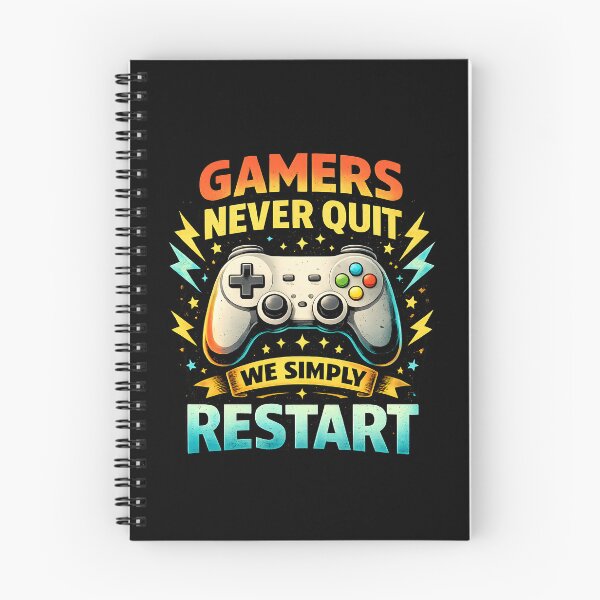 Item preview, Gamers Never Quit We Simply Restart designed and sold by JODYSMORGAN.
