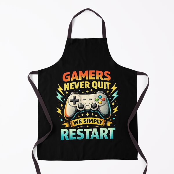 Item preview, Gamers Never Quit We Simply Restart designed and sold by JODYSMORGAN.