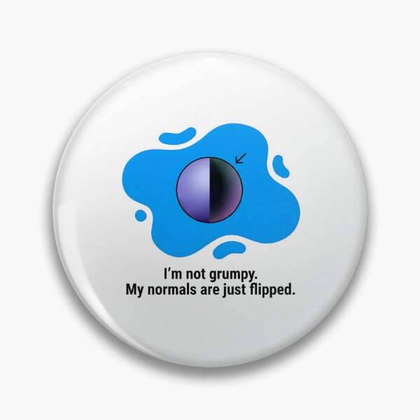 Item preview, I'm not grumpy. My normals are just flipped designed and sold by SocialStaticz.