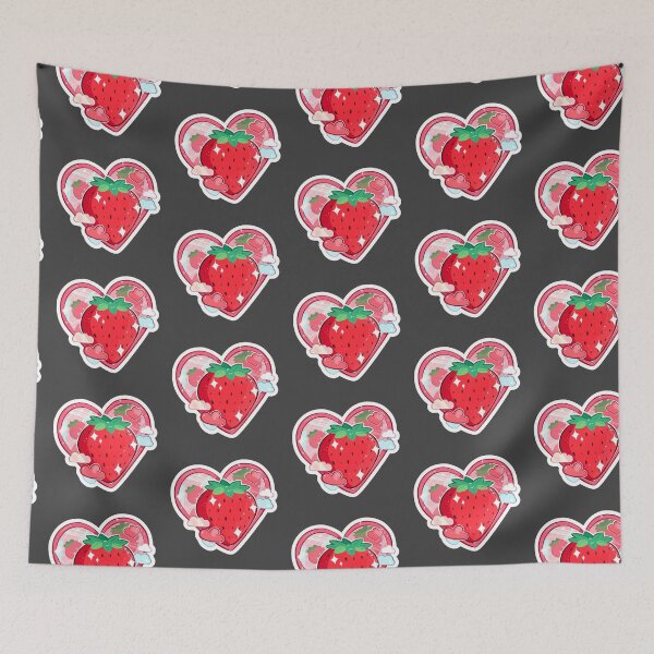 Item preview, Strawberry heart designed and sold by MendaciousMina.