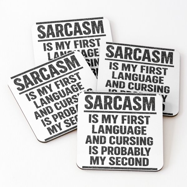 Item preview, Sarcasm Is My First Language and Cursing Is Probably My Second designed and sold by artbycynthias.