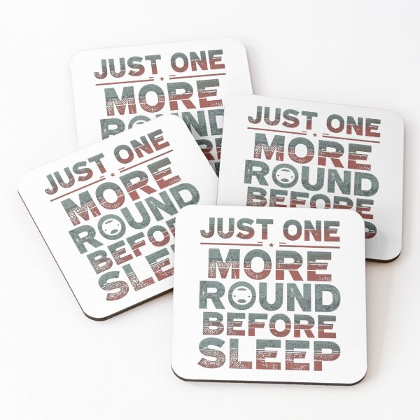 Item preview, Just One More Round Before Sleep – Night Gaming Humor Shirt designed and sold by KapiPrint.