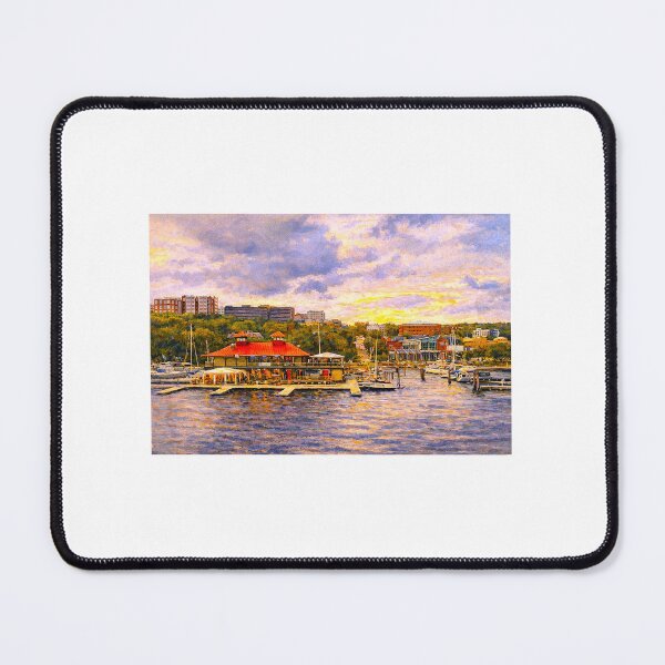 Item preview, Burlington Vermont Boathouse designed and sold by Vermont Gifts and Art.