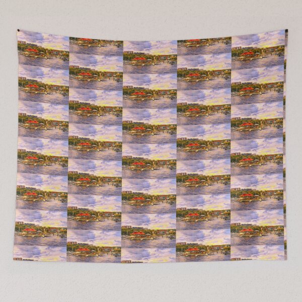 Item preview, Burlington Vermont Boathouse designed and sold by Vermont Gifts and Art.