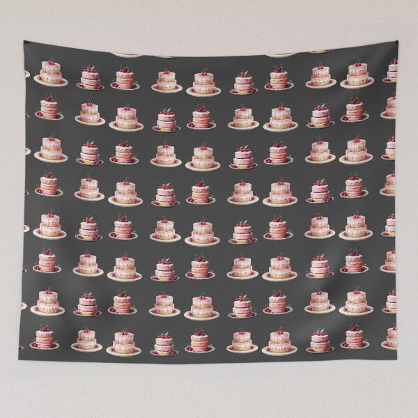 Item preview, Mini Cakes with cherries on top sticker pack designed and sold by MendaciousMina.