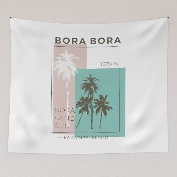Item preview, Bora Bora Retro Paradise designed and sold by Mary Ney.
