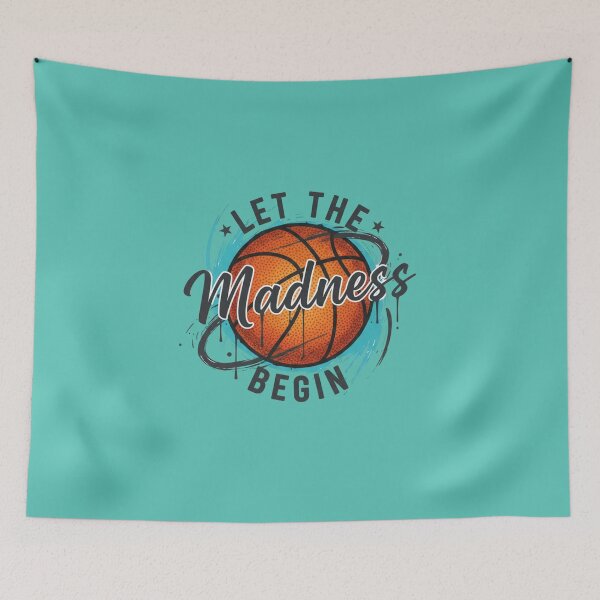 Item preview, Let The Madness Begin: Hoop Fever Edition designed and sold by InkWeaveShop.