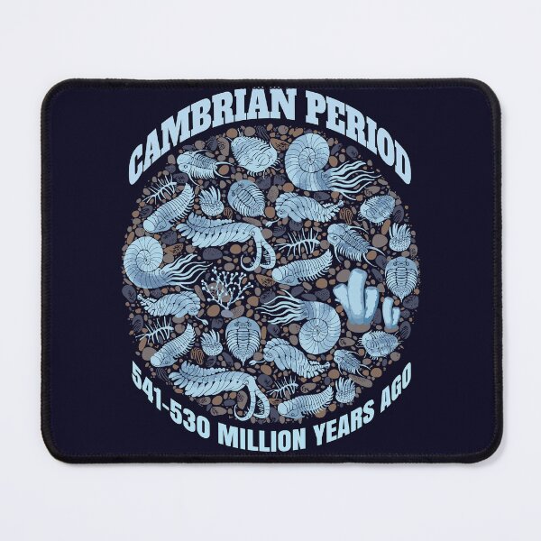 Item preview, Cambrian Period - Paleozoic era, a geologic history of earth designed and sold by SciArtPrintShop.