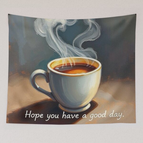 Item preview, Good Morning Coffee designed and sold by TinCatOutPost.
