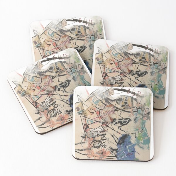 Item preview, Chaotic Abstract Patterns on Canvas designed and sold by alexgeiart.