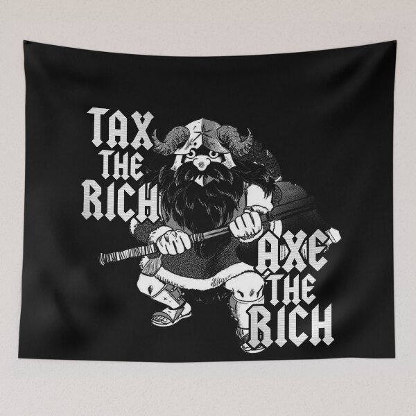 Item preview, Tax the rich. Axe the rich. (otaku) designed and sold by remerasnerdas.