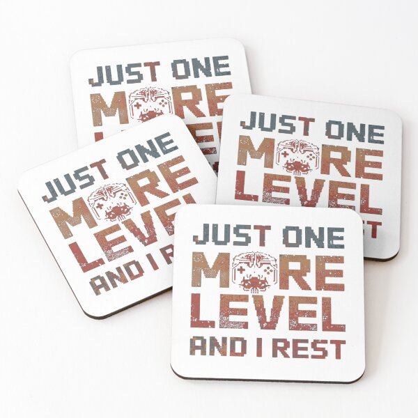 Item preview, Just One More Level And I Rest – Casual Gamer Humor Shirt designed and sold by KapiPrint.