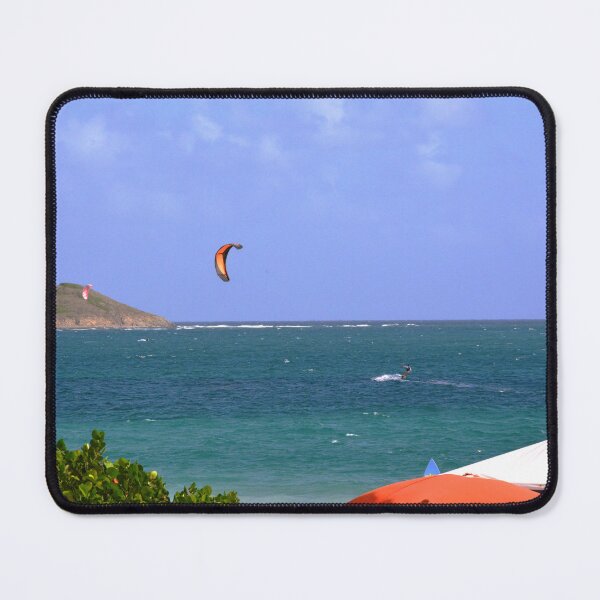 Item preview, Kitesurfers on Orient Bay St. Martin designed and sold by LisaWootenPhoto.