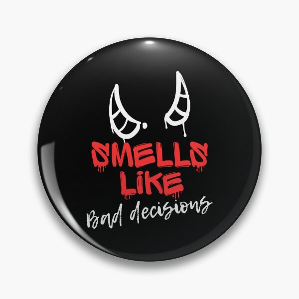 Item preview, Smells Like Bad Decisions - Red Devil Horns Graffiti Art designed and sold by JB-designstudio.