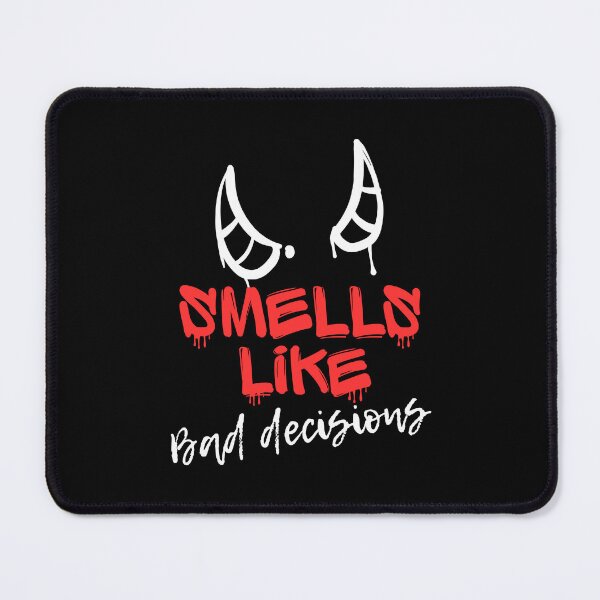 Item preview, Smells Like Bad Decisions - Red Devil Horns Graffiti Art designed and sold by JB-designstudio.