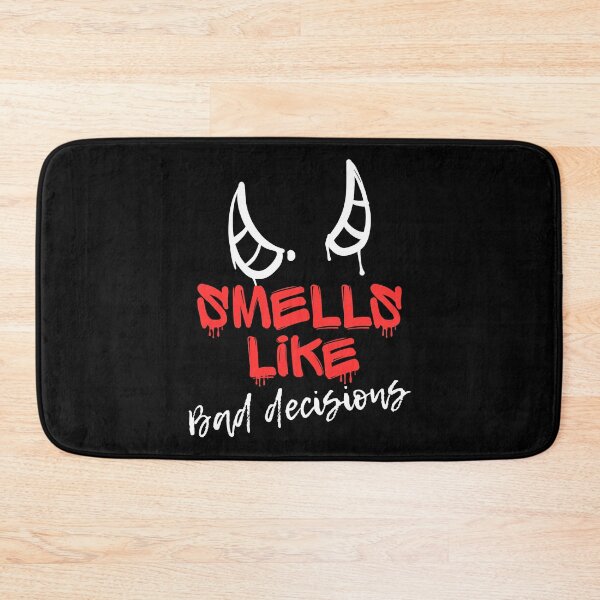 Item preview, Smells Like Bad Decisions - Red Devil Horns Graffiti Art designed and sold by JB-designstudio.