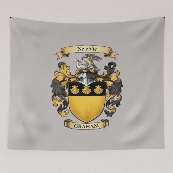 Item preview, The Graham Family Coat of Arms designed and sold by BagTown Clans.