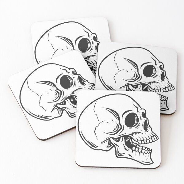 Item preview, Dark Aesthetic Skull Illustration designed and sold by NOVASTOCK117.