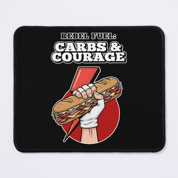 Item preview, The Sandwich Guy - Carbs & Courage Viral Protest Art designed and sold by LinaValearte.