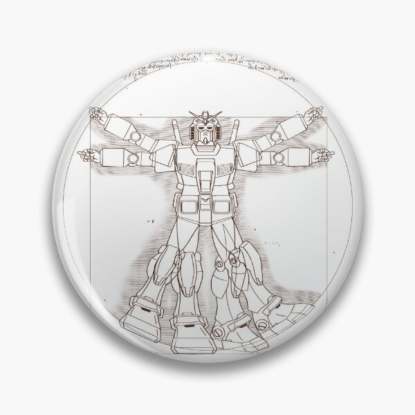 Item preview, Vitruvian Mecha Blueprint Art designed and sold by Prederico.