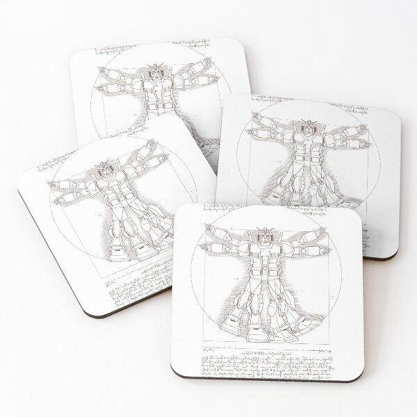 Item preview, Vitruvian Mecha Blueprint Art designed and sold by Prederico.