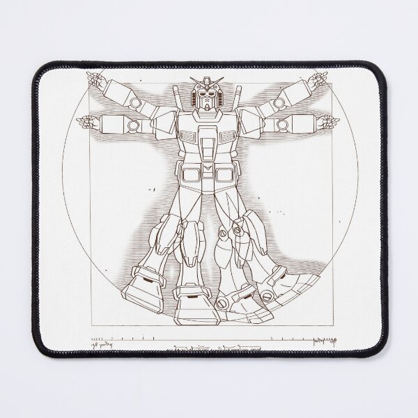 Item preview, Vitruvian Mecha Blueprint Art designed and sold by Prederico.