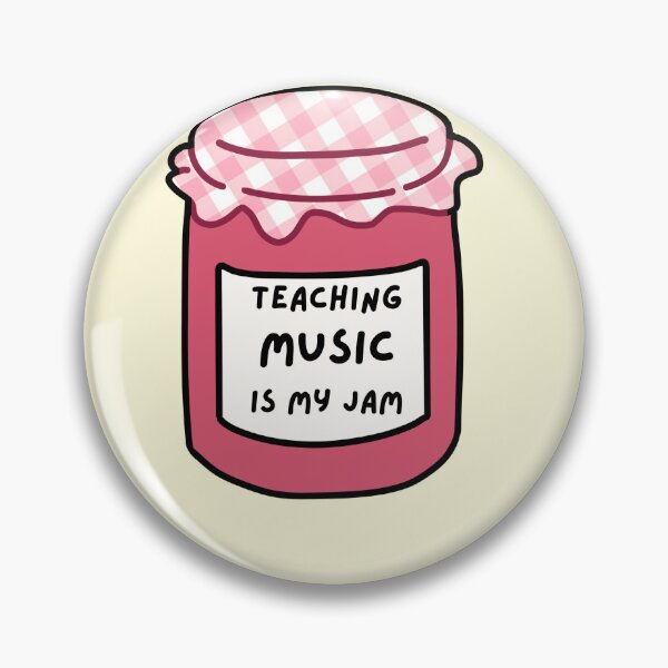 Item preview,  teaching music is my jam funny pun teacher quote gift designed and sold by phoebescribble.