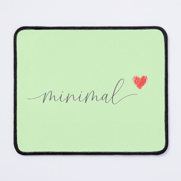 Item preview, Minimal Script with Heart – Simple Aesthetic Design designed and sold by innerfaith.