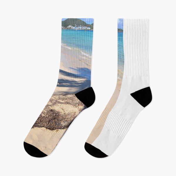 Item preview, Orient Bay St. Martin with Palm Shadow designed and sold by LisaWootenPhoto.