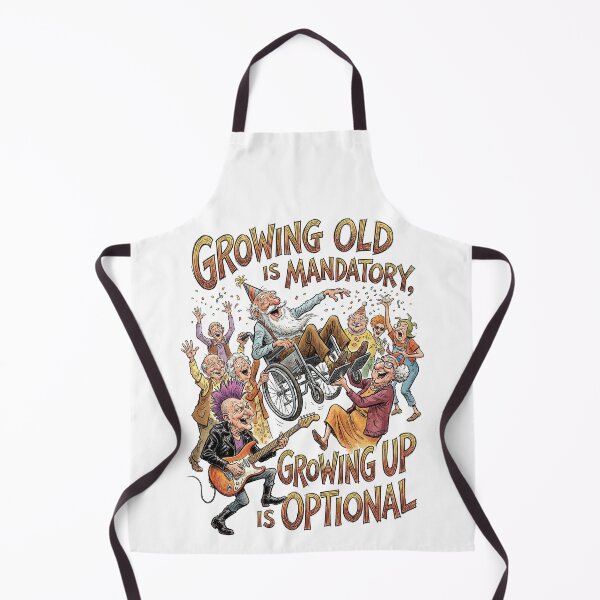 Item preview, Growing Old Is Mandatory • Growing Up Is Optional designed and sold by graficsfx.