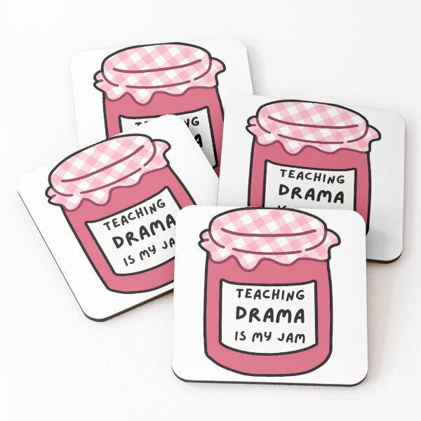 Item preview, teaching drama is my jam funny pun teacher quote gift designed and sold by phoebescribble.