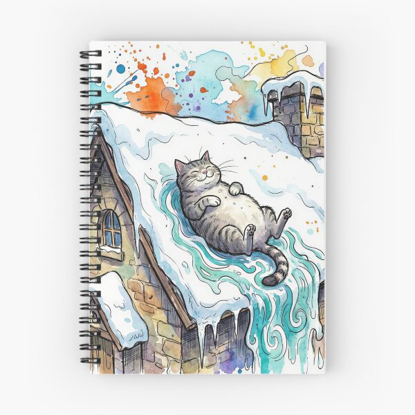 Item preview, Smiling Cat Lying on a Rooftop designed and sold by M-Y-A-R-T-.